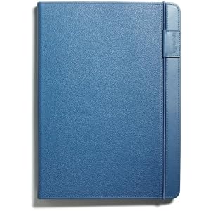 Kindle DX Leather Cover, Steel Blue (Fits 9.7″ Display, Latest and 2nd Generation Kindle DXs)