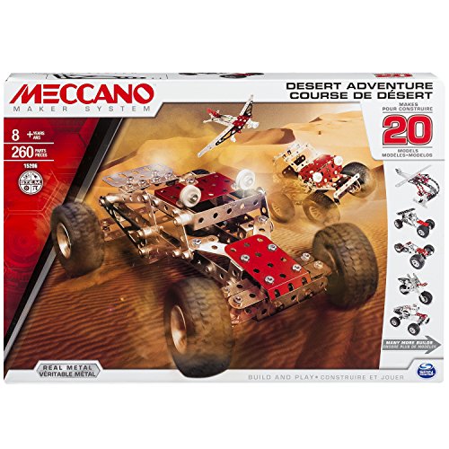 Meccano Desert Adventure Set, 20 Model Set