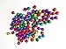 Yansanido 8mm 100pcs Assorted color Fashion Jingle Bell/ Small Bell/ Mini Bell Loose Beads Charms (8mm)