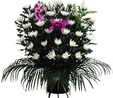 供花 (和花)　W-1500（お通夜、告別式用、全国お届け可能！）