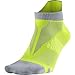 Nike Elite Lightweight No-Show Tab Socks (Volt/Wolf Grey - 8-9.5)