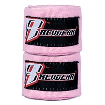 Revgear Elastic Handwraps (Pink, 180-Inch)
