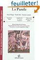 La Parole: Pr�pas scientifiques - Programme 2012-2013