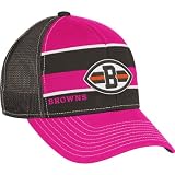 Reebok Cleveland Browns Women's Breast Cancer Awareness Trucker Hat Adjustable