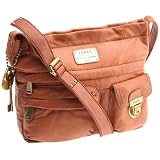 Fossil Jenner-Top Zip Sac bandoulière femme - Cuir