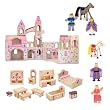 Melissa & Doug - 3 Piece Folding Princess Castle