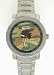 JoJino Platinum Series ByTechno Swiss Solid Platinum Plated Stainless Steel Genuine Diamond Bling Watch