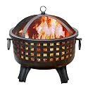 Landmann USA Garden Lights Savannah Firepit Antique Bronze Finish