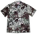 Abstract Hibiscus Men's Hawaiian Aloha Shirt