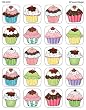 SW CUPCAKES STICKERS