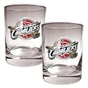 Cleveland Cavaliers NBA 2pc Rocks Glass Cup Set