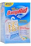 DampRid Hanging Moisture Absorber Fresh Scent - 4 (16 oz/454g) Packs (1, 9 IN)