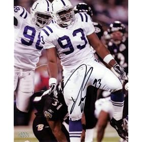 Dwight Freeney Indianapolis Colts Autographed 8x10 Photograph