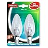 Eveready Lighting Candle ECO Halogen 28 Watt (40 Watt) SES/E14 Small Edison Screw Card of 2 EVES4877