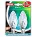 Eveready Lighting Candle ECO Halogen 28 Watt (40 Watt) SES/E14 Small Edison Screw Card of 2 EVES4877