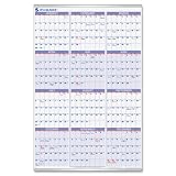 AT-A-GLANCE Recycled Yearly Wall Calendar, Large Wall, 2013 (PM12-28)
