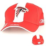 Atlanta Falcons Center Stripe Flex Fit Baseball hat