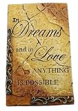 Review   / Beautiful Handcrafted & Painted Stoneware Garden Wall Sign