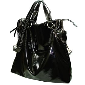 Soft Shinny Patent Double Handle Tote