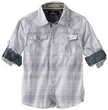 Buffalo by David Bitton Boys 8-20 Sopor Button Down Shirt, Dodger Combo, Small