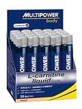 Multipower Supplements L-Carnitine Liquid Forte, 20 Ampullen