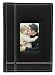 Black Old Town Leather Photo Album with Contrast Stitching - Stores 300 Pictures (2 Pack)