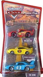 CARS Racing 3-Car Pack: Pace Car/Lightning McQueen/King