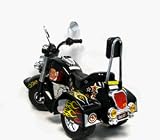 Harley Style Wild Child Motorcycle Black - Battery Operated