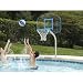 Dunnrite Junior Clear Hoop Swimming Pool Basketball Hoop