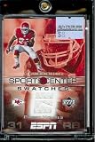 2005 Upper Deck ESPN Priest Holmes Sportscenter Swatches Kansas City Chiefs Football Card - Mint Condition - Shipped In Protective Display Case