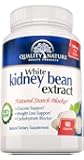 White Kidney Bean Extract - 1200mg Pure Extract for Weight Loss - 100% Natural Carb Blocker - Hight Quality Premium Ingredients - Guarantee By Quality Nature