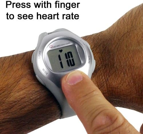 Isokinetics Inc. Brand Strapless Heart Rate Monitor Watch - Basic Functions - Unconditional Guarantee