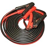 FJC 45255 1 Gauge Commercial Duty 25' Booster Cable - 800 amp
