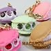 ♪小さくってカワイイ!マカロン・チャーム・MACARON CHARM: 流行リアルマカロン♪輝く☆スイーツブーム到来!巷で大人気!!各色同色3つのラインストーンがゴージャス感たっぷり♪みんなの視線を奪っちゃうその輝きはまるで宝石みたい!ネックレスのヘッドやチャームにアレンジ...