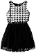 My Michelle Big Girls' Sequin Motif Popover Mesh Party Dress