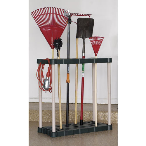 Rubbermaid 7092 LongHandle Tool Storage Unit Garage