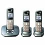 Panasonic Dect 6.0 Dark Grey Cordless Phone with Answering Machine (KX-TG6433M)