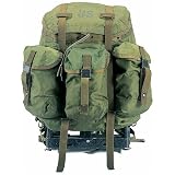 Olive Drab Genuine GI Medium Size ALICE Pack w/Frame, USED