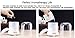 Essential Oil Diffuser for Aromatherapy – FOCUSAIRY G-Crown 100ml Aroma Humidifier with Changing Colored LED Lights Waterless Auto Shut-Off for Bedroom SPA Yoga
