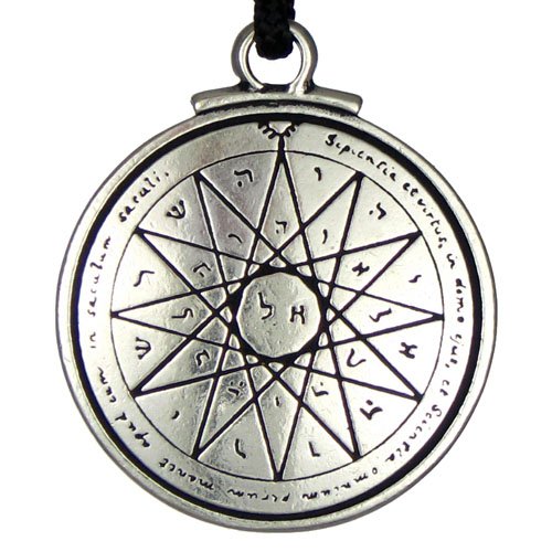 Talisman of wisdom key of solomon pentacle seal pendant…