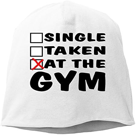 Single Taken At The Gym Beanies Caps Skull Cap