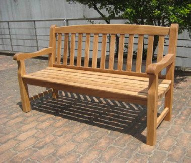 GreatGardensOnline Solid Oak 3 Seater Garden Bench GGOBENCH11
