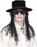 Michael Jackson Hat with Wig