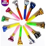 72 Party Blowers With Noise / DJ Blowers / Squawkers / Party Supplies / Party Favors / Party Blowers