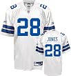 Reebok Dallas Cowboys Felix Jones Replica White Jersey
