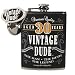 30th Birthday Gift Flask Vintage Dude