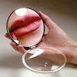 Lighted 10x/16x Mirror with Magnifying Reading Lens