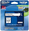 Brother Laminated Black on White Tape (TZe231)