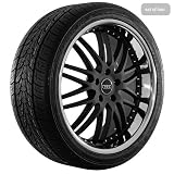 22 Inch Black 105 Series Wheels Rims and Tires for Audi