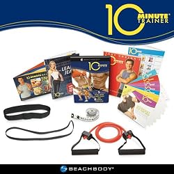 Tony Horton's 10 MINUTE TRAINER 5 Workouts SET - Includes Resistance Band and Other Extras